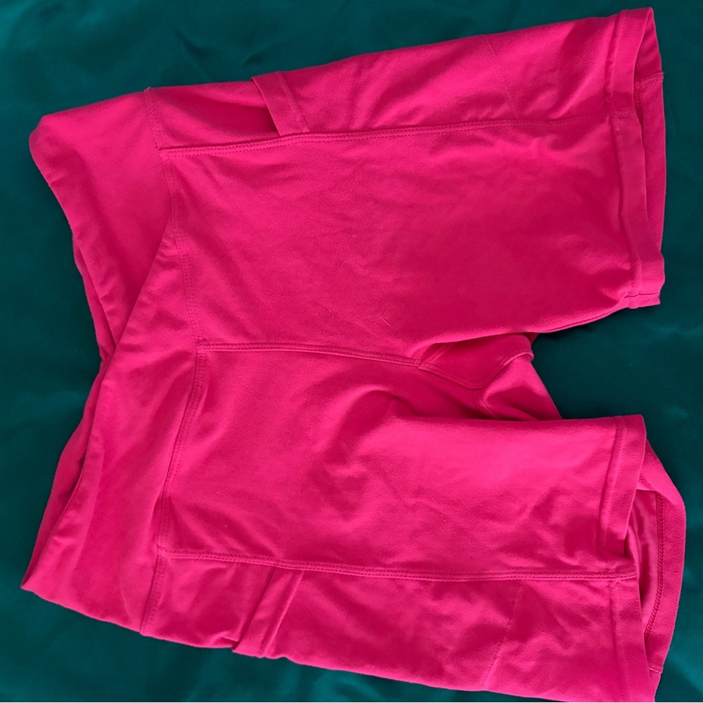 Wolven Pink Bike Shorts Lightweight Moisture-Wicking